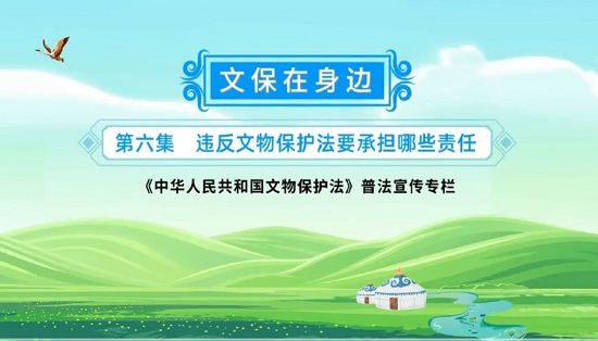第六集  违反文物保护法要承担哪些...