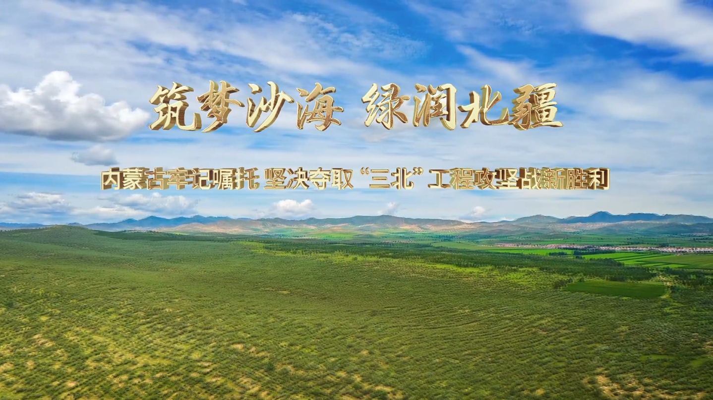 筑梦沙海 绿润北疆